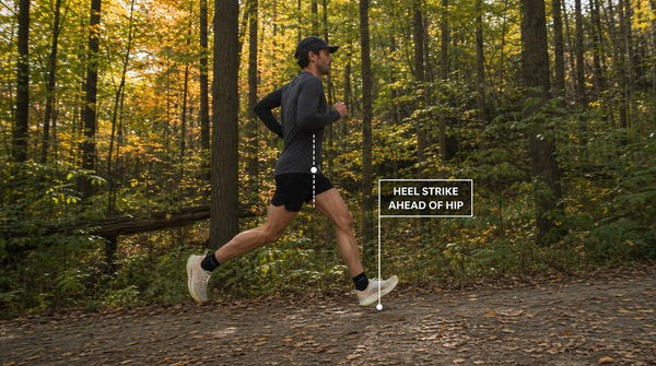 Overstriding Is Wrecking Your Knees: How to Fix Your Form (and Support Your Joints While You Retrain)