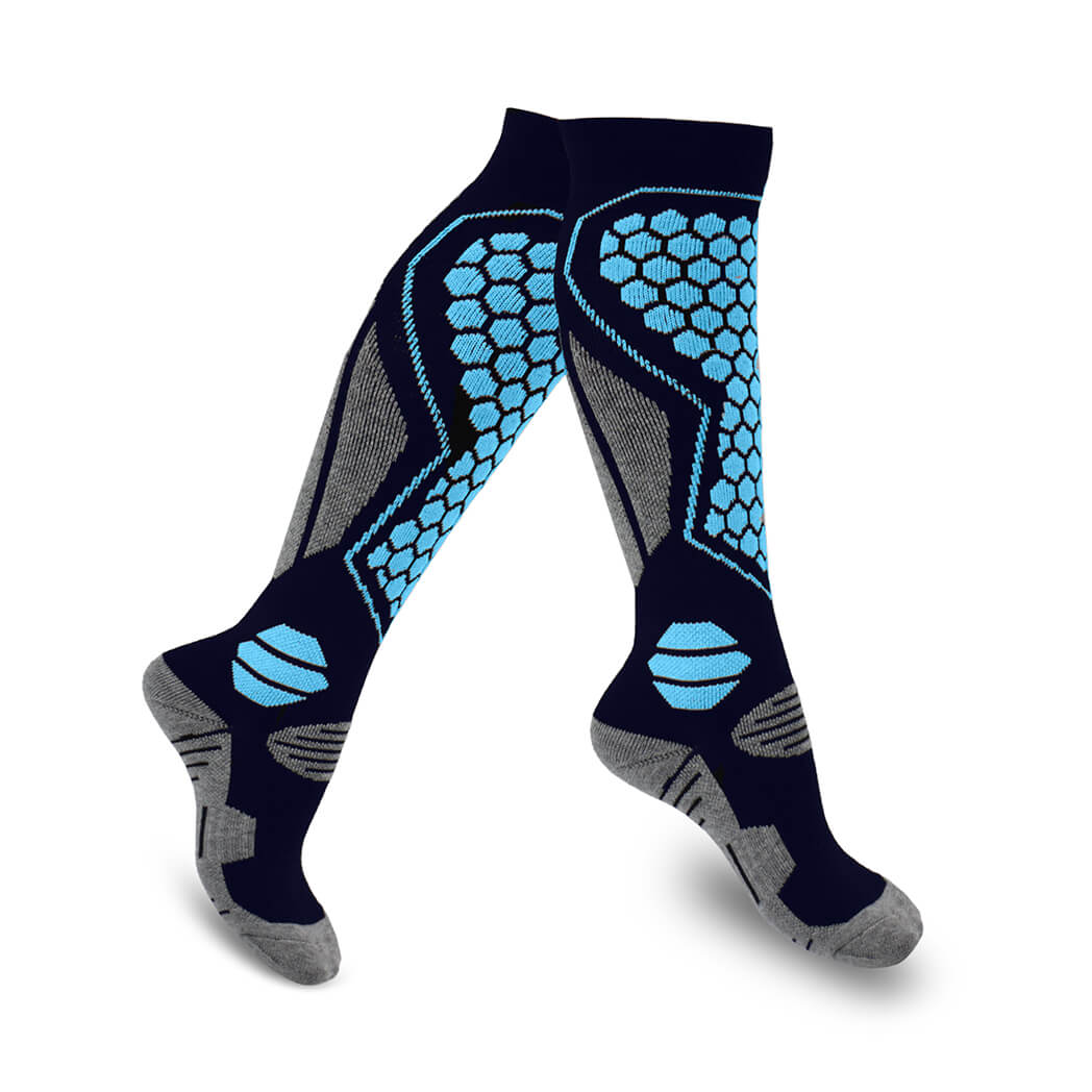 HYKLE Merino Wool Compression Socks