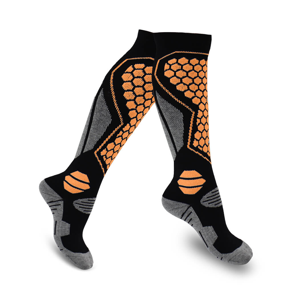 HYKLE Merino Wool Compression Socks
