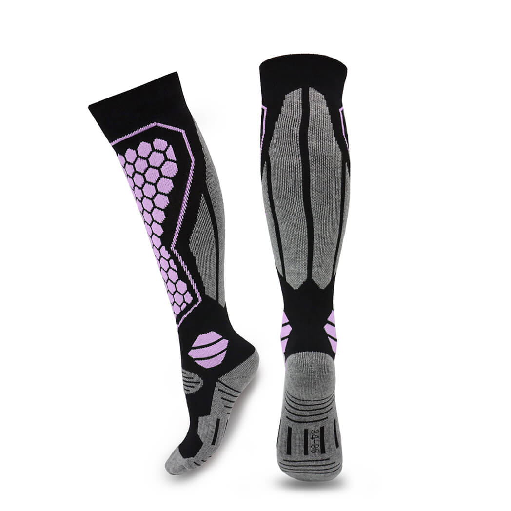 HYKLE Merino Wool Compression Socks